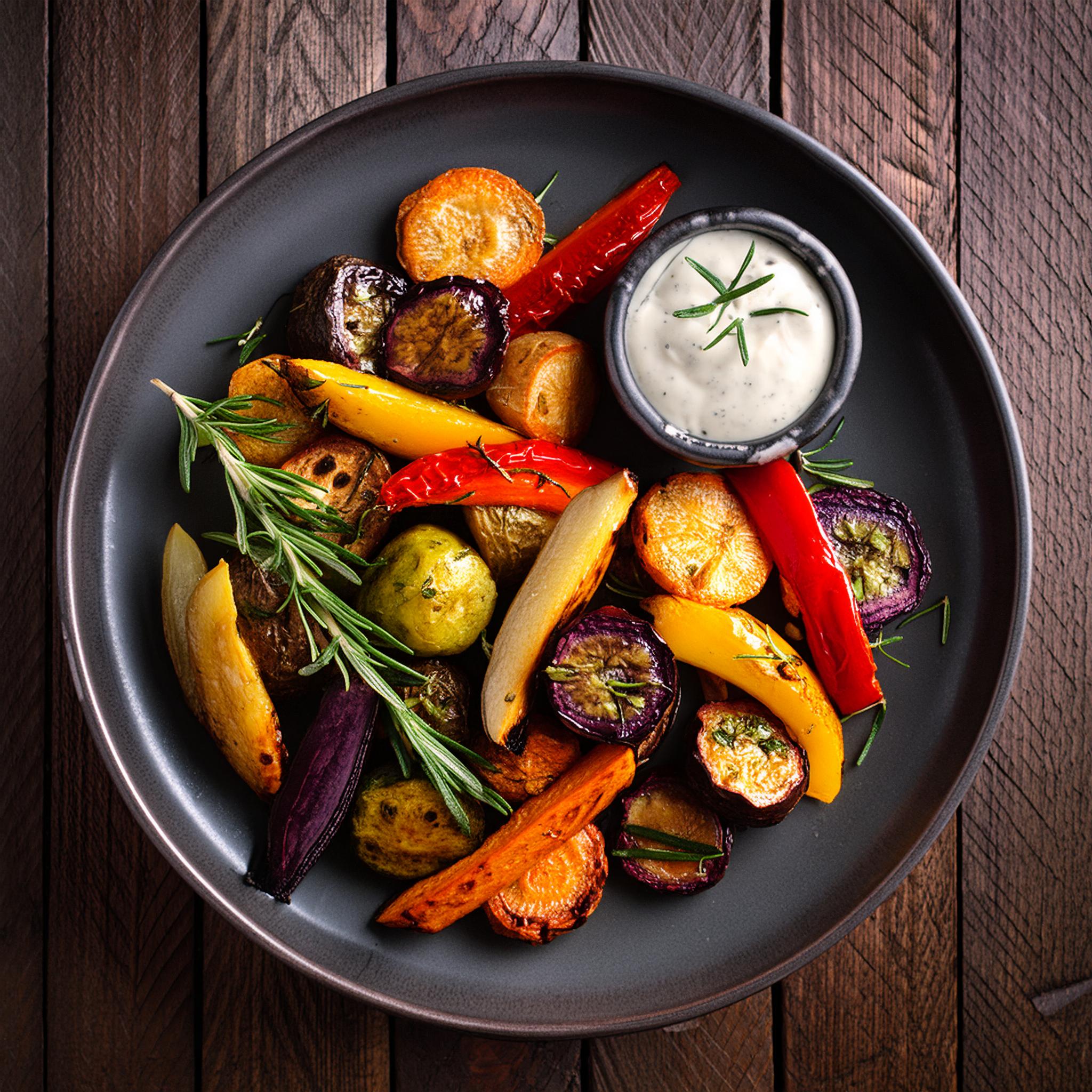 Poêlé de légumes anciens au romarin
