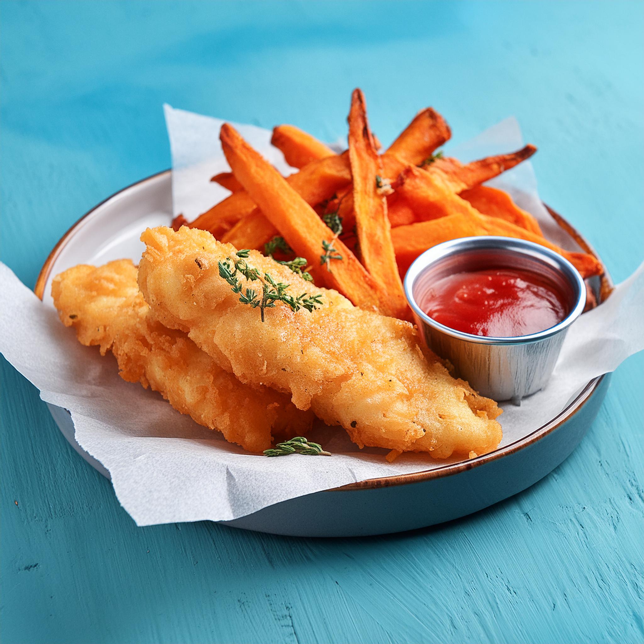 Tempuras de cabillaud